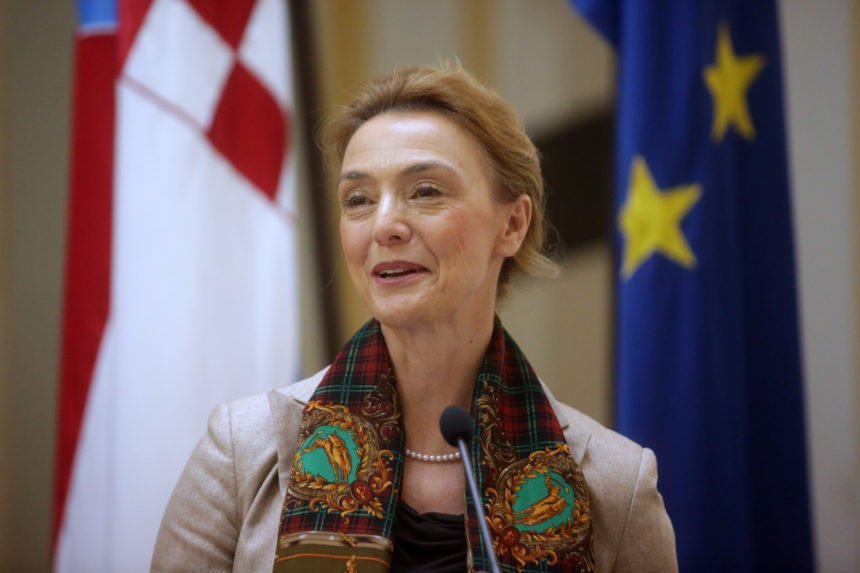 Marija Pejčinović-Burić stvarno želi postati glavna tajnica Vijeća Europe ili je Plenković želi elegantno smijeniti?