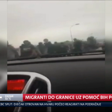 Skandalozna snimka: Policija BiH pomaže migrantima da ilegalno ulaze u Hrvatsku