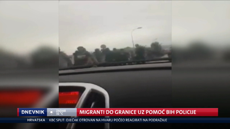Skandalozna snimka: Policija BiH pomaže migrantima da ilegalno ulaze u Hrvatsku