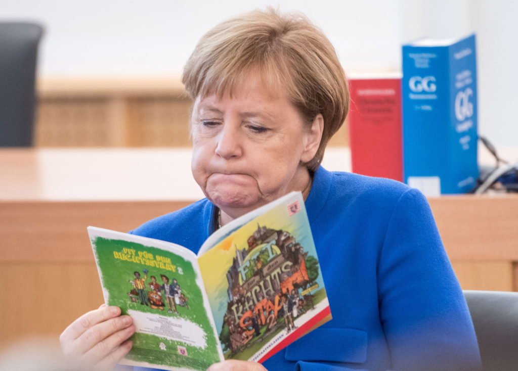 Angela Merkel i migranti