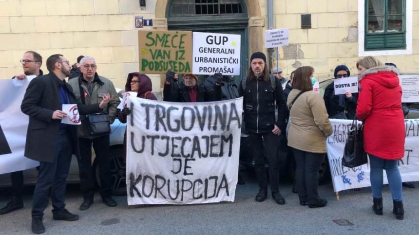 Prosvjed protiv “Bandićeve otimačine grada”: Što će danas  o GUP-u odlučiti gradski vijećnici