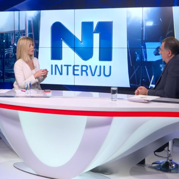VIDEO:  Milorad Dodik nije htio odgovarati na pitanja pa napustio studio