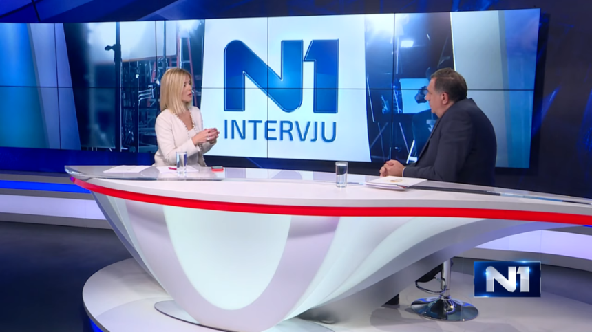 VIDEO:  Milorad Dodik nije htio odgovarati na pitanja pa napustio studio