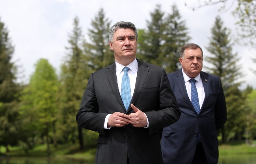 Dodik otkrio da se često čuje s Milanovićem pa opsovao novinara: Jel ti mene za*ebavaš?