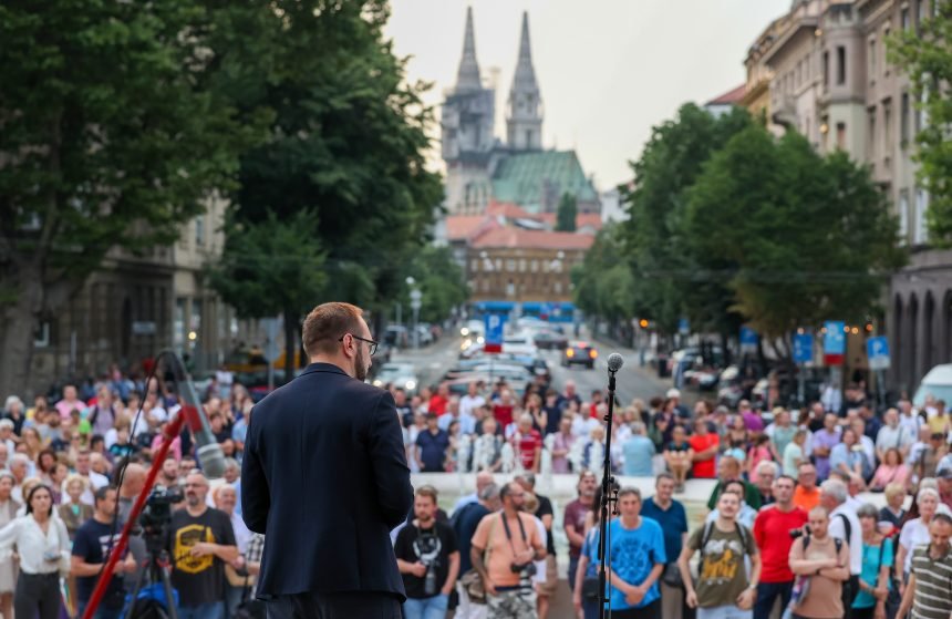 Ljevičarska proslava: Tomašević održao govor kao da je 1945. godina