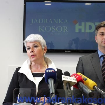 Jadranka Kosor upozorila na velike Plenkovićeve “muke”: Ima problem samo zato što ga svi ne obožavaju