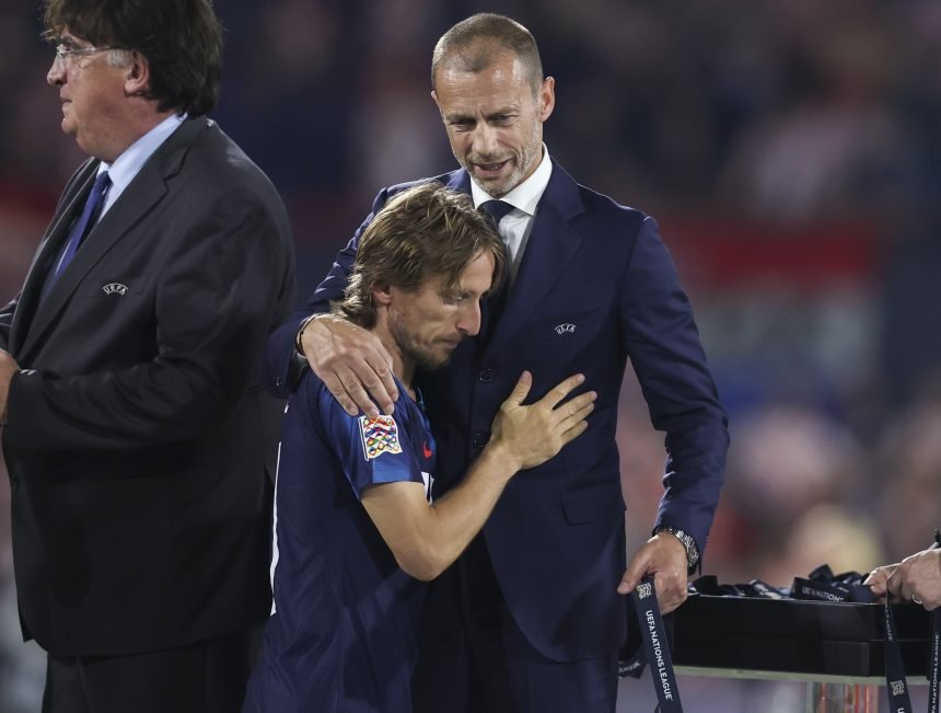 SLOVENAC ZNA:  Šef UEFA-e uočio bitnu razliku između Luke Modrića i Cristiana Ronalda
