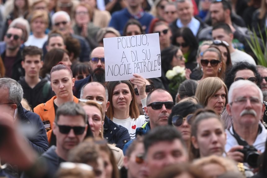 BRUTALNO UBOJSTVO LUKE BANČIĆA: Veliki provjed u Splitu. Narod ogorčen na korumpirano pravosuđe. A ima pitanja i za policiju