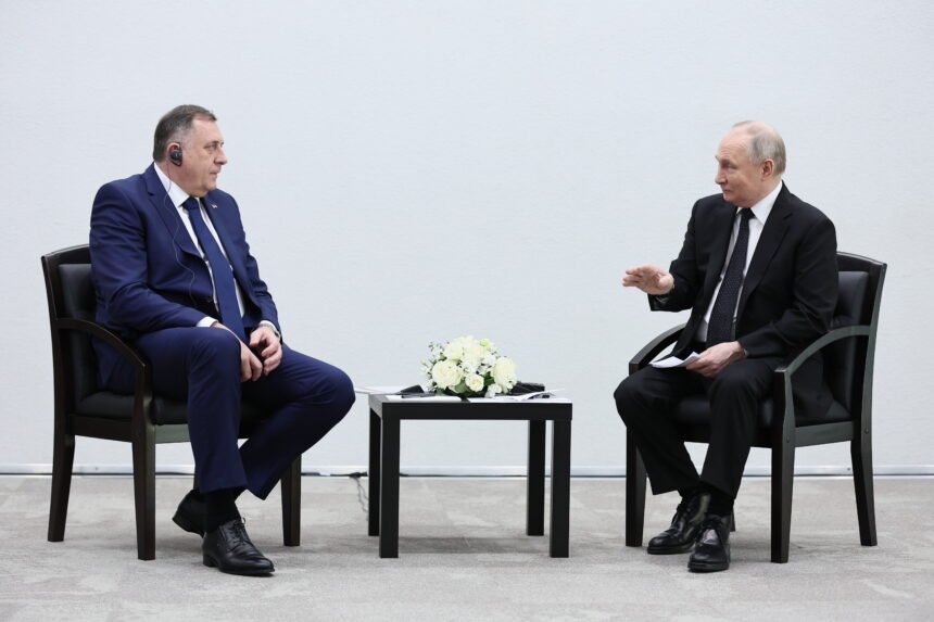 Dodik se igra s vatrom: Ponovno se sastao s Putinom i žestoko kritizirao zapad