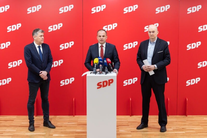 SAM PAO, SAM SE UBIO: SDP ne želi da narod vidi da se jako dobro dogovara s HDZ-om. I zašto se toga srami?