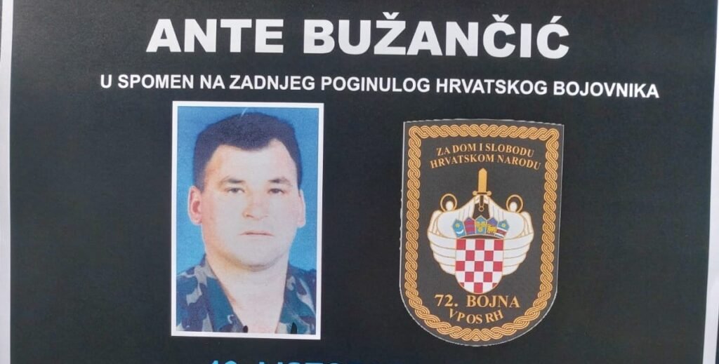 Ante Bužančić: Hrabri škveranin, posljednji poginuli hrvatski vojnik u Domovinskom ratu, fotografija