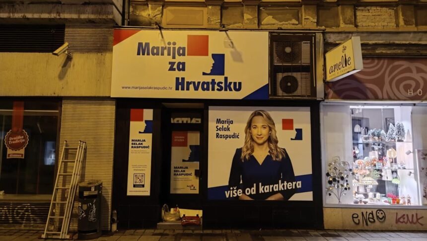 VIDEO: Marija Selak Raspudić ide na Milanovića sa sloganima: “Marija za Hrvatsku” i “Više od karaktera”