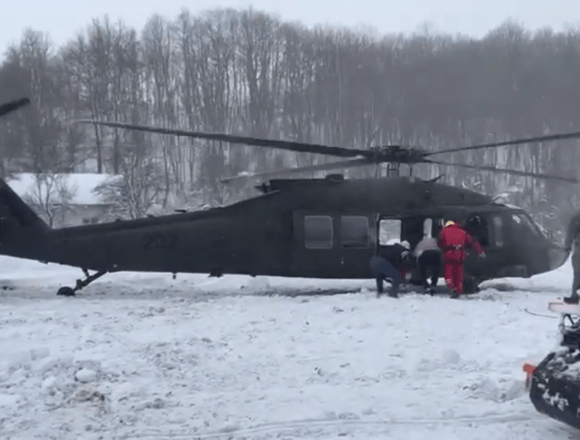 VIDEO: Helikopter Hrvatske vojske spasio trudnicu. Evo što se dogodilo