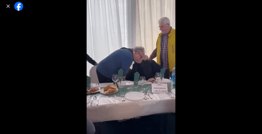 VIDEO: Stipe Mesić i Vladimir Šeks se izljubili: Javno se svađaju, a tajno se vole