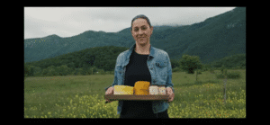 Milana Zeko na farmi Vedrine u Lici