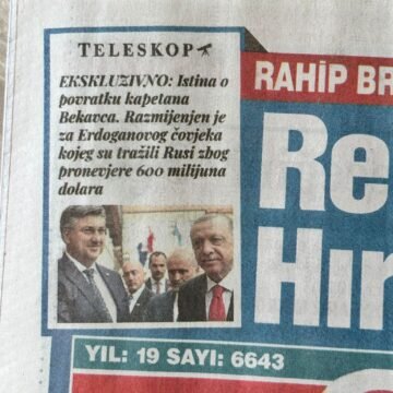 Turci se pozivaju na Teleskop: Dali smo kapetana Marka, uzeli smo naftnog biznismena Zerena